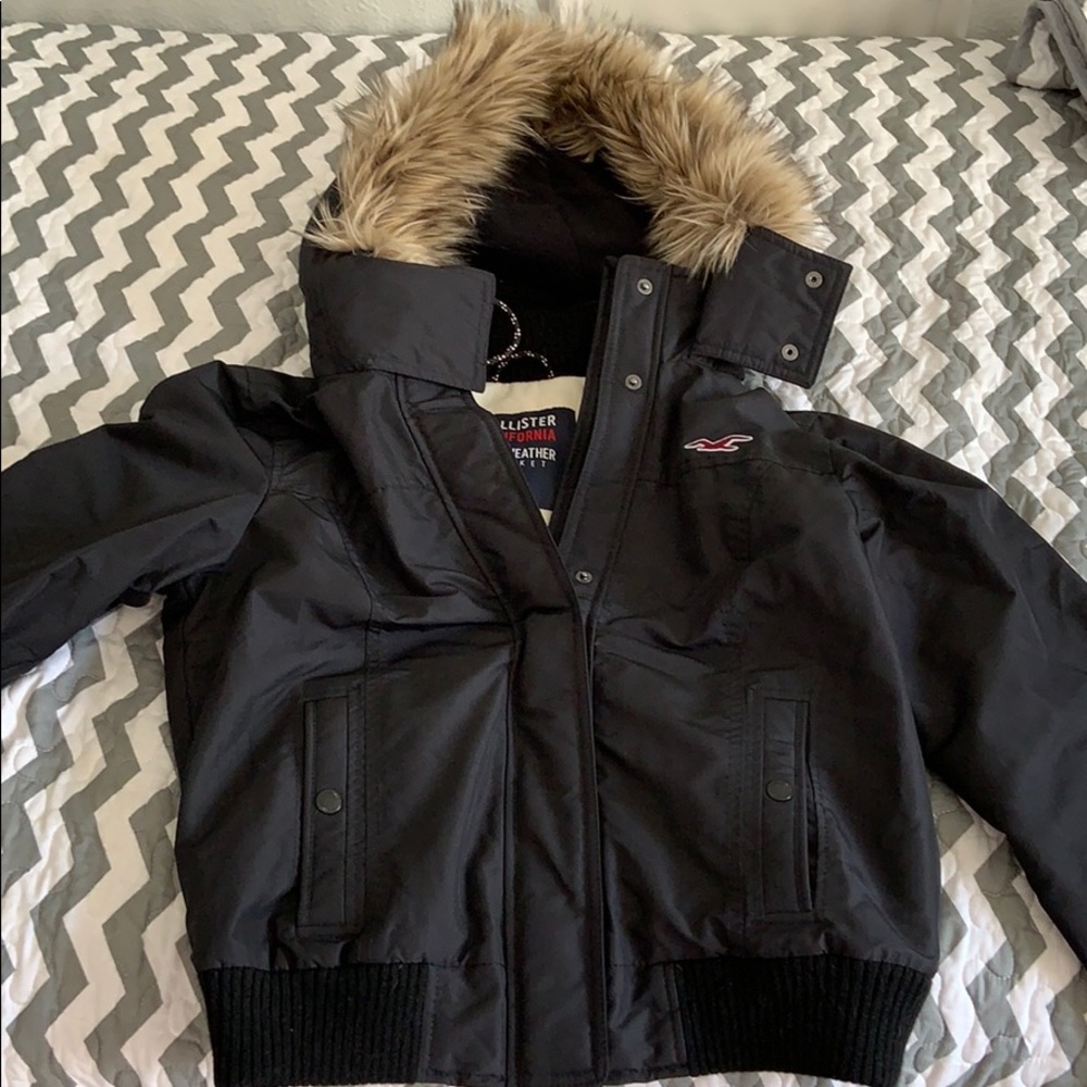hollister all weather jacket